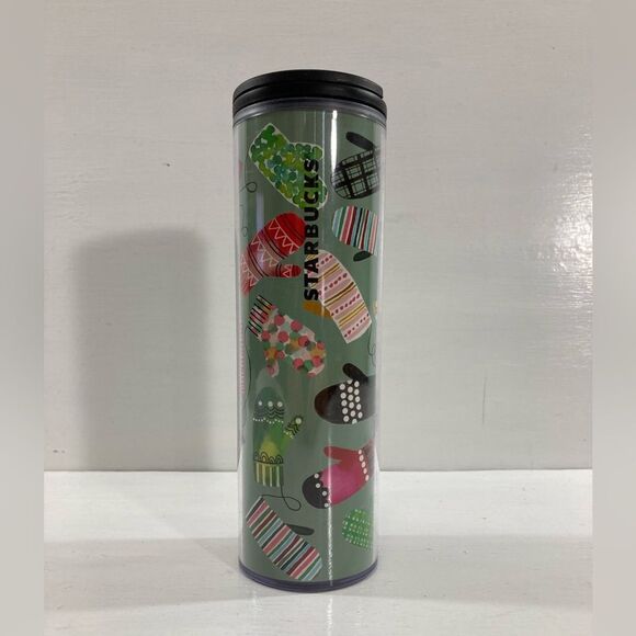Starbucks Winter Mittens 16 oz Travel Mug Tumbler Insulated Holiday Cup - Picture 2 of 10